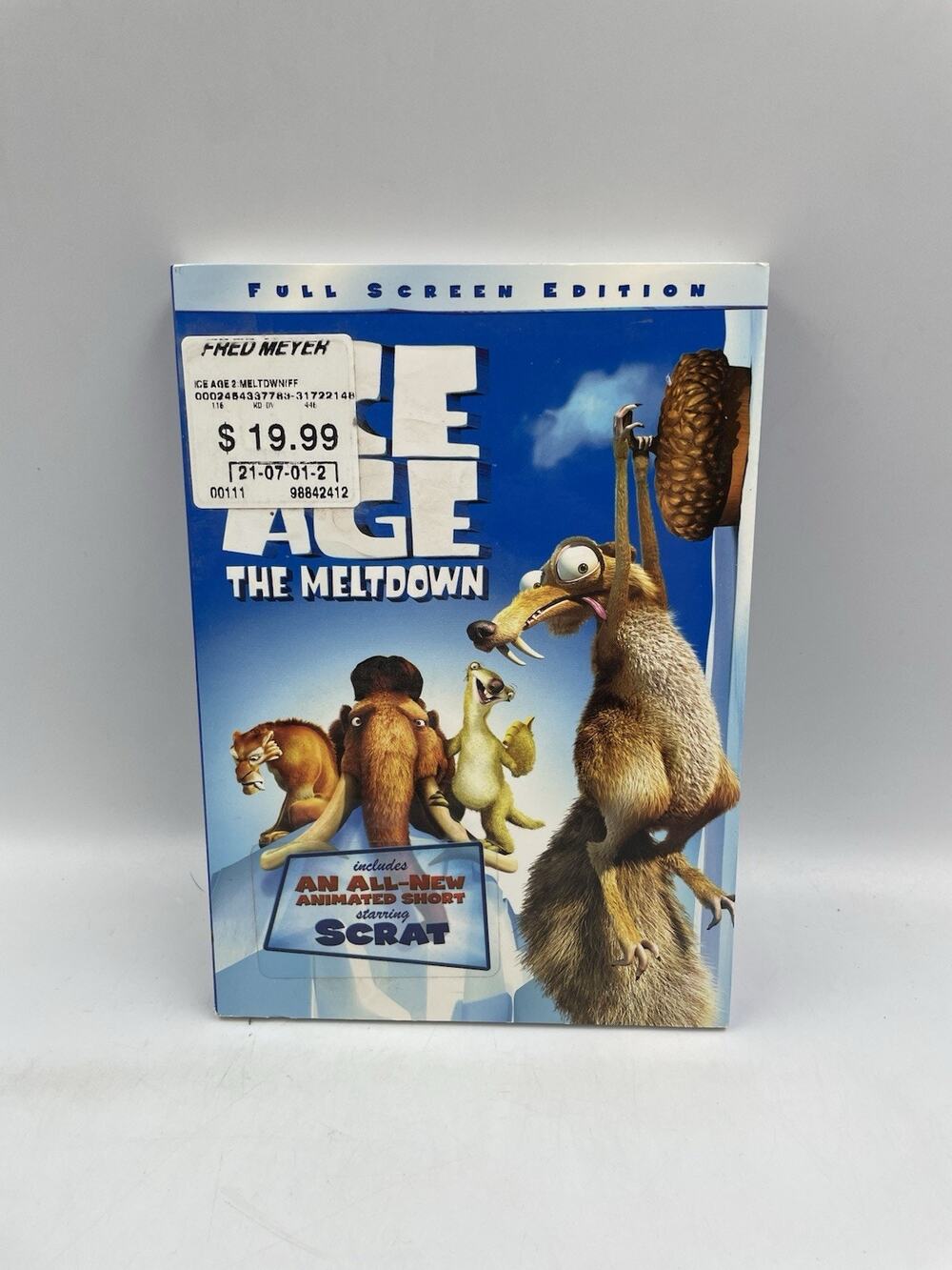 Ice Age The Meltdown (Full Screen Edition) DVD